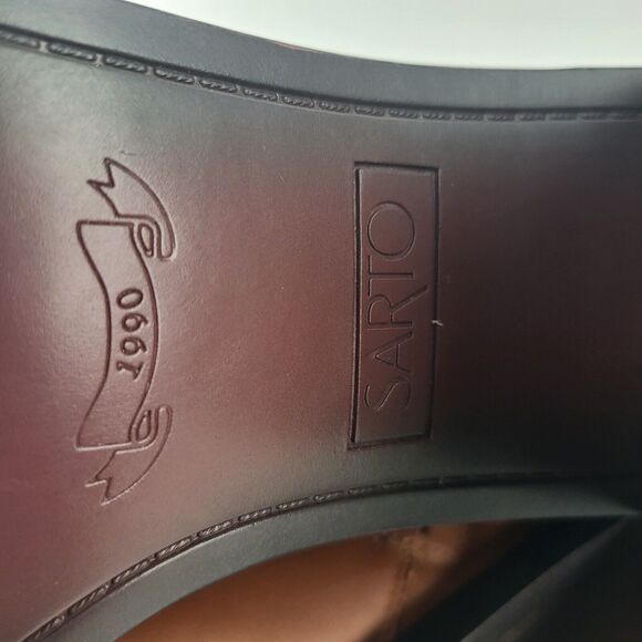 Sarto Franco Sarto Womens Paula Brown Chelsea Ankle Boots Size 10 M - Picture 15 of 16